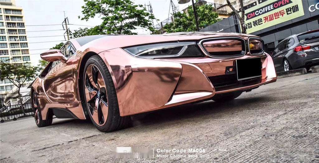 Mirror Chrome Rose Gold Vinyl image 5