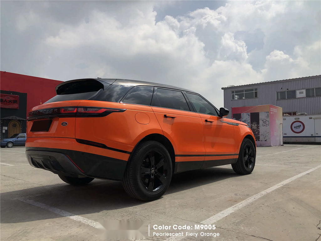 Pearlescent Fiery Orange Vinyl image 8