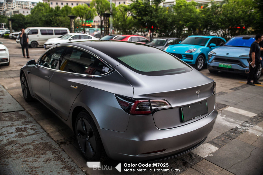 Matte Metallic Titanium Gray Vinyl image 6
