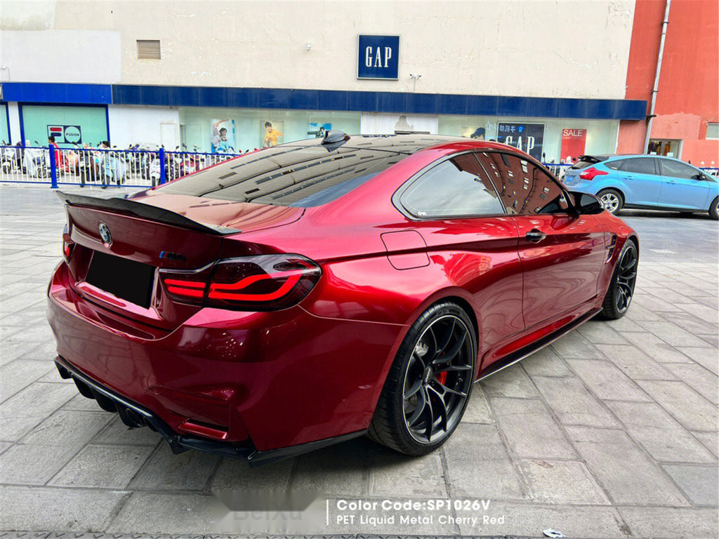 PET Liquid Metal Cherry Red Vinyl image 5