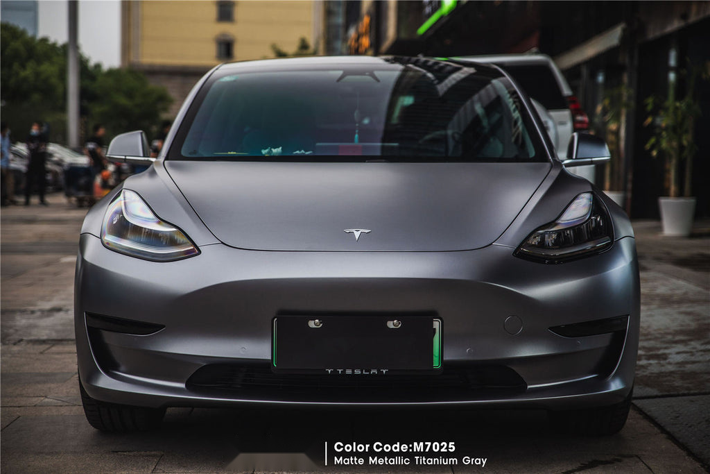 Matte Metallic Titanium Gray Vinyl alternate view