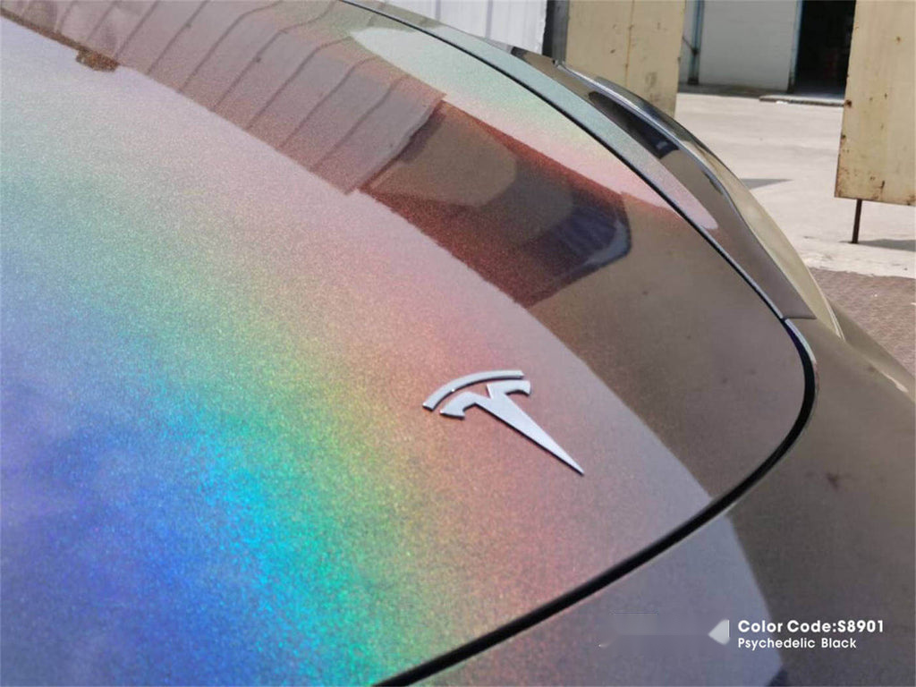 Gloss Psychedelic Black Vinyl image 8