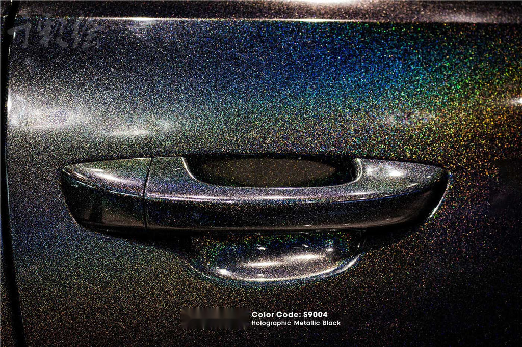 Gloss Holographic Black Vinyl image 5