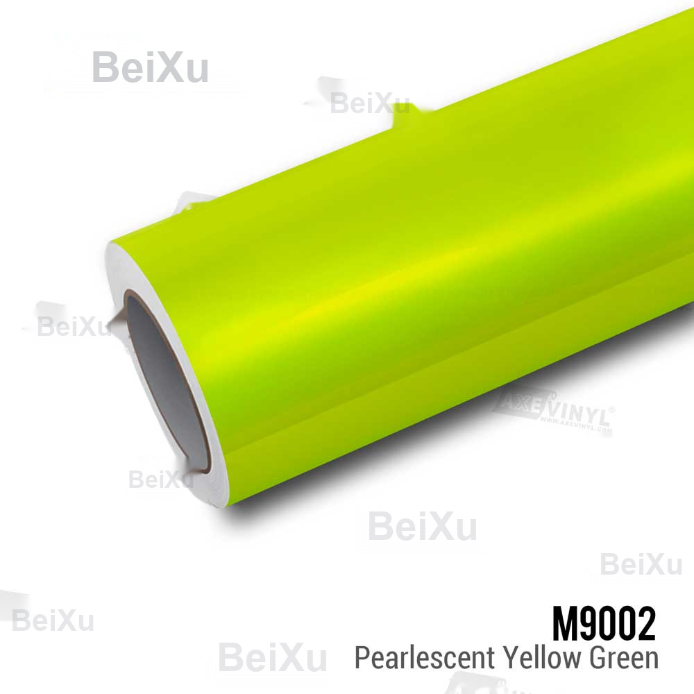 Pearlescent Yellow Green Vinyl