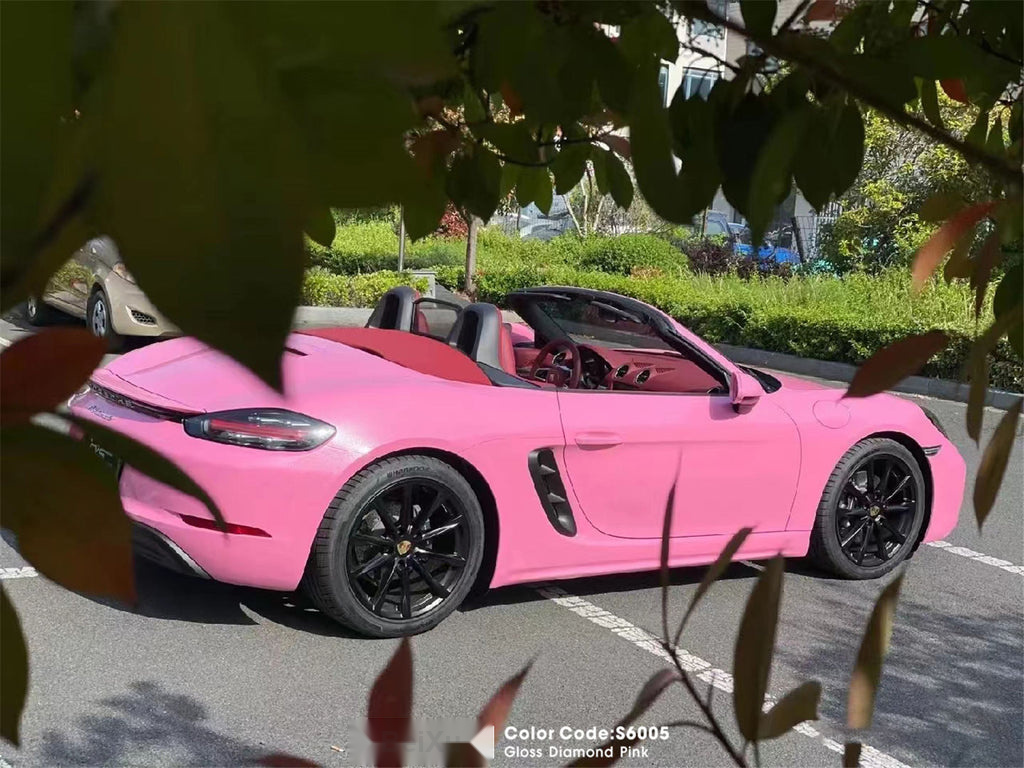 Gloss Diamond Pink Vinyl image 6
