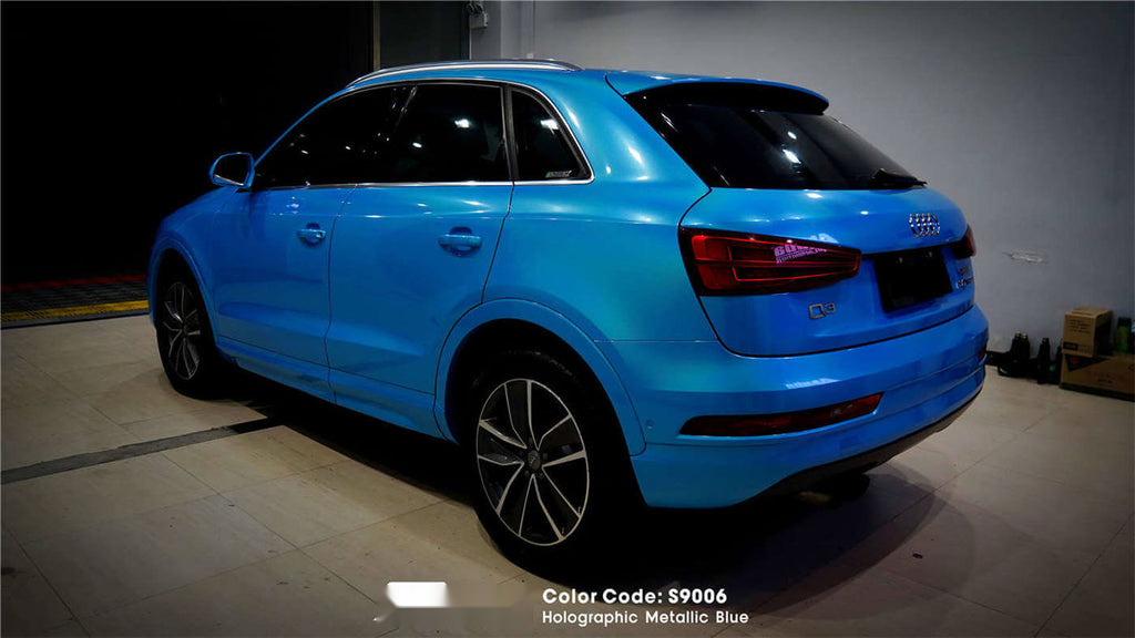 Gloss Holographic Blue Vinyl image 4