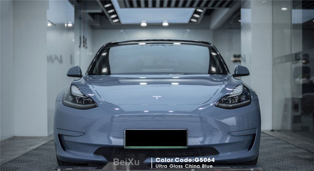 Ultra Gloss China Blue Vinyl alternate view