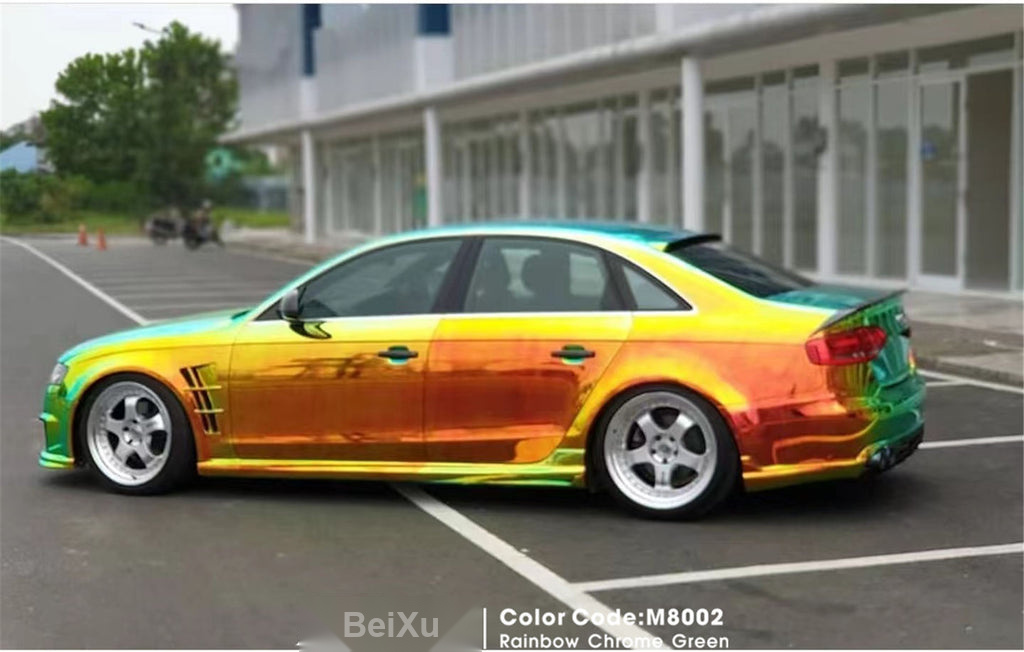 Rainbow Chrome Green Vinyl image 3