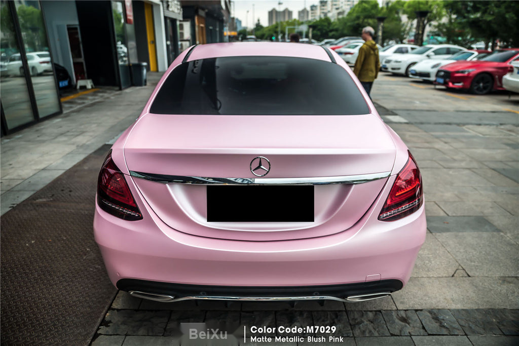 Matte Metallic Blush Pink Vinyl image 4