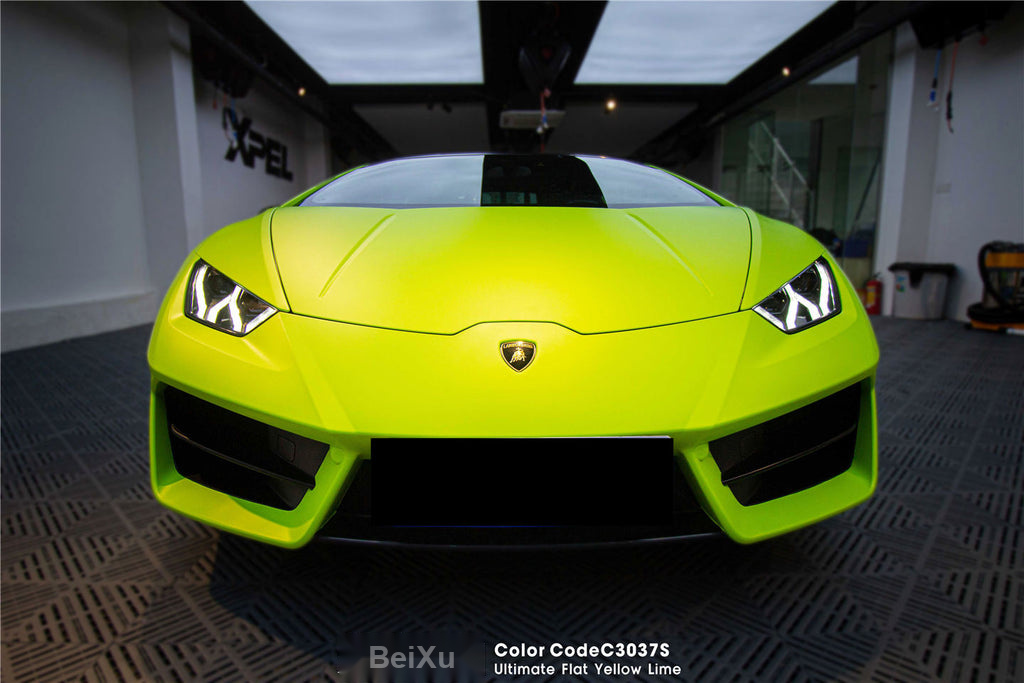 Ultimate Flat Yellow Lime Vinyl image 8