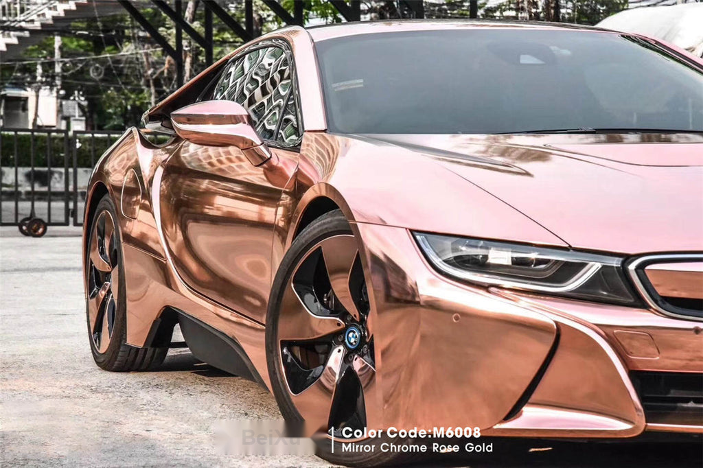 Mirror Chrome Rose Gold Vinyl image 9