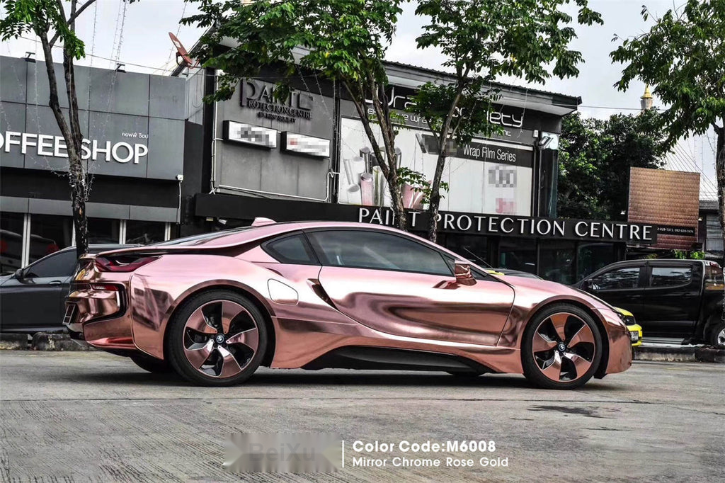 Mirror Chrome Rose Gold Vinyl image 7