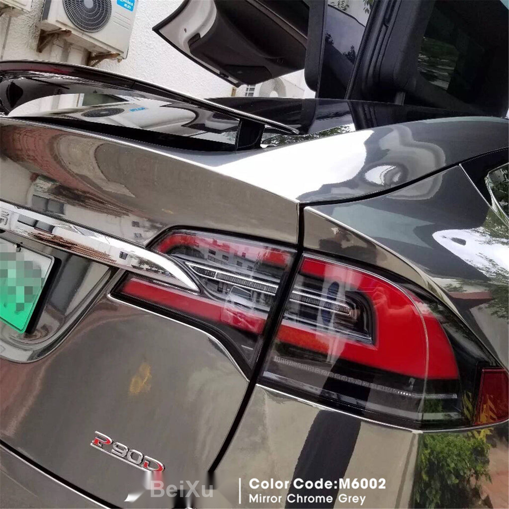 Mirror Chrome Grey Vinyl image 9