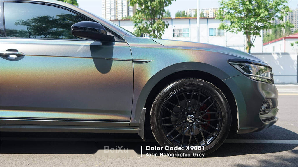 Satin Holographic Grey Vinyl alternate view