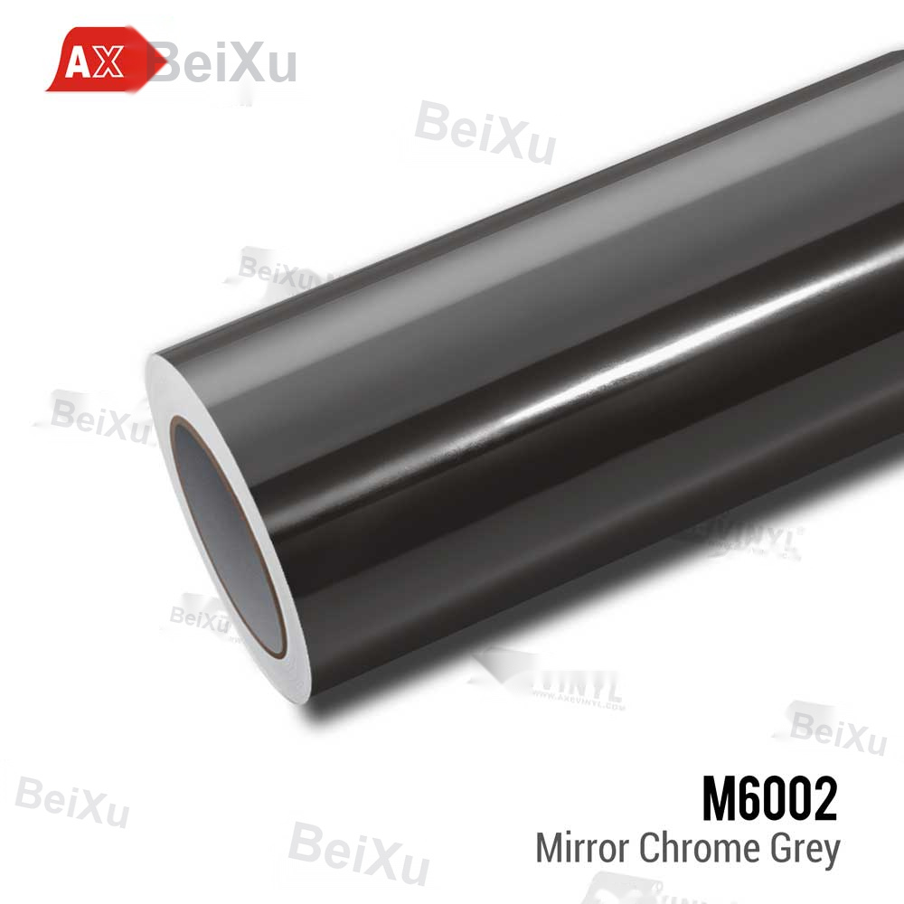 Mirror Chrome Grey Vinyl
