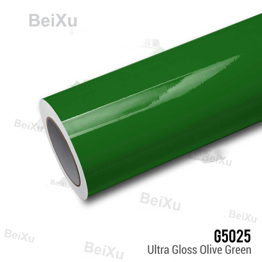 Ultra Gloss Olive Green Vinyl