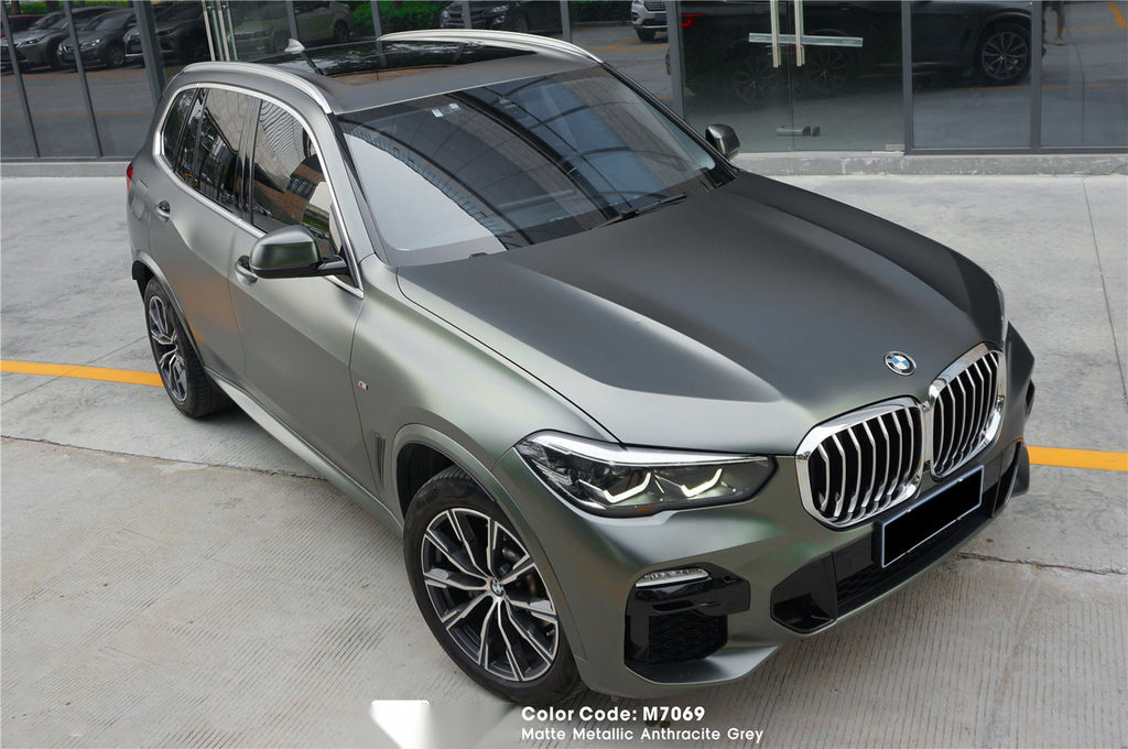 Matte Metallic Anthracite Grey Vinyl image 10