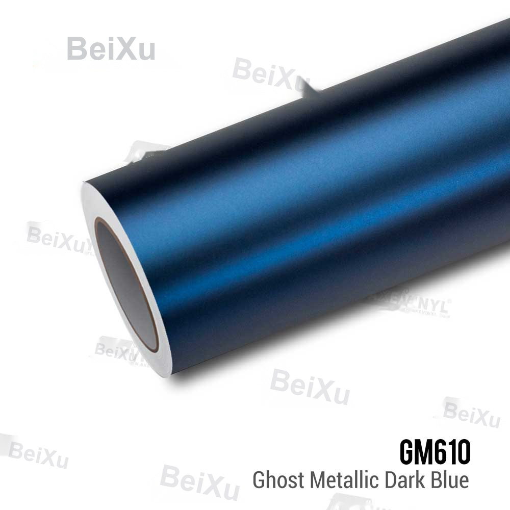 Ghost Metallic Dark Blue Vinyl