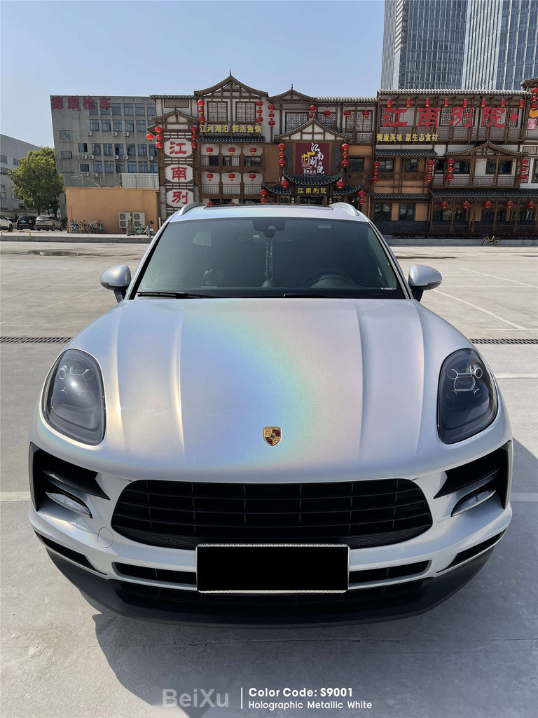 Gloss Holographic White Vinyl alternate view