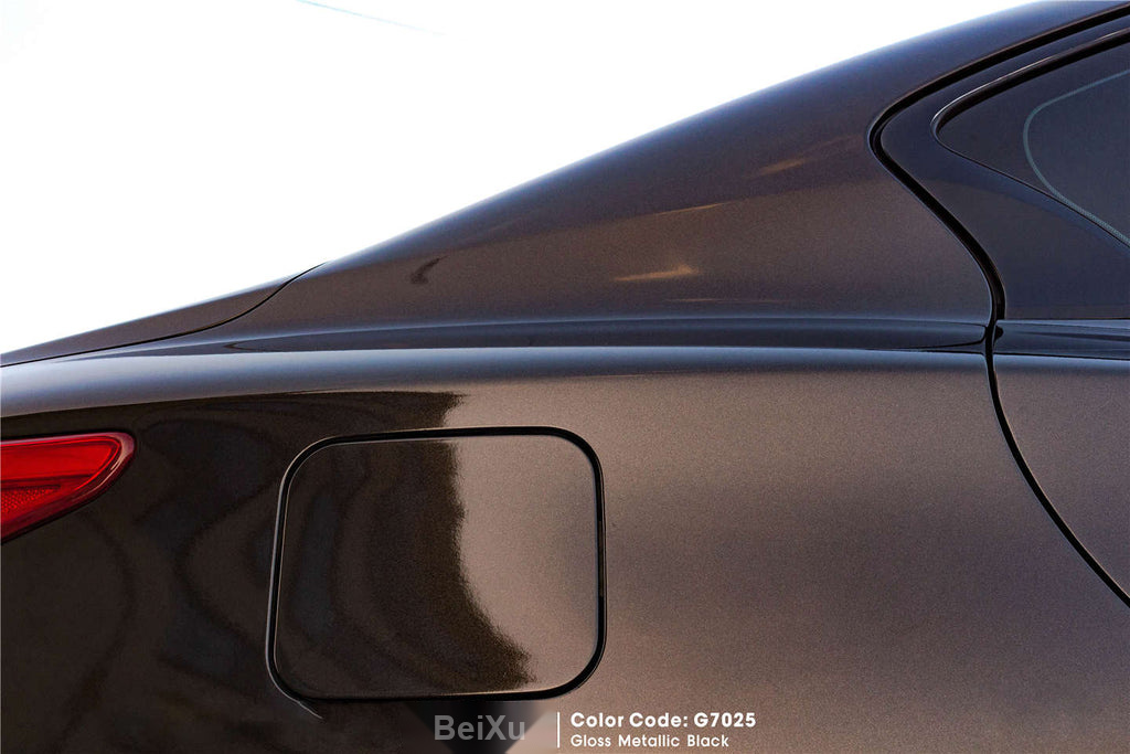Gloss Metallic Black Vinyl image 6