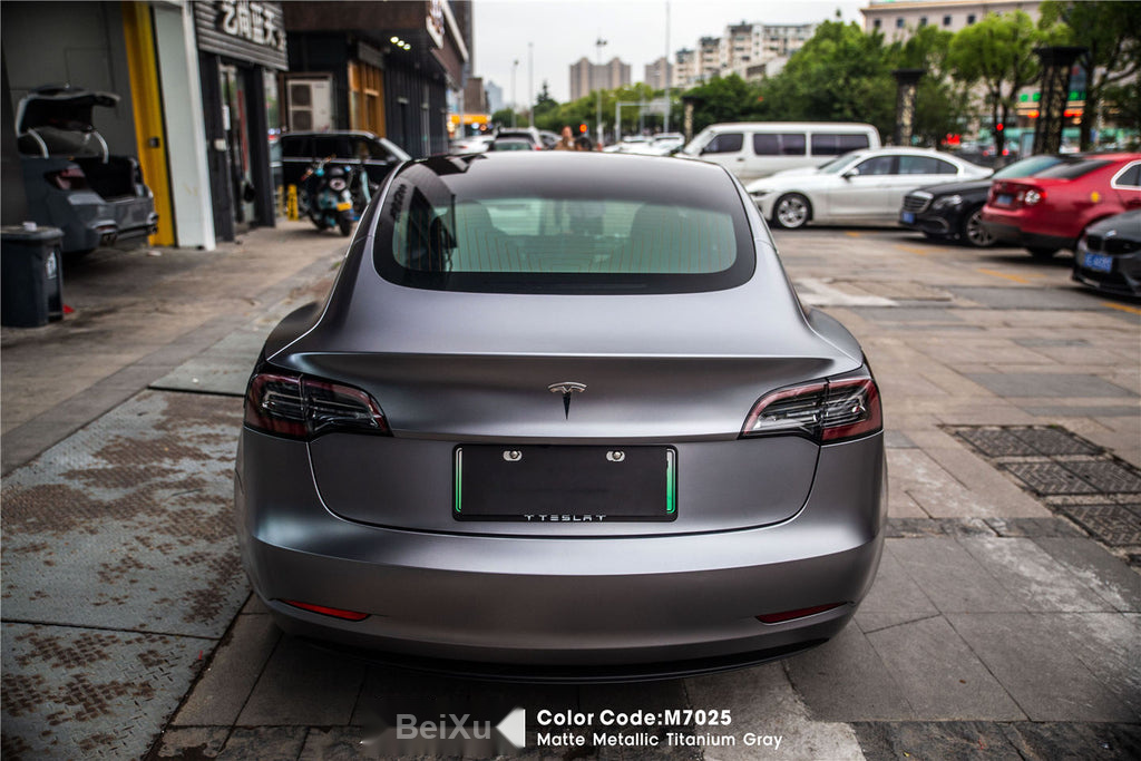 Matte Metallic Titanium Gray Vinyl image 5