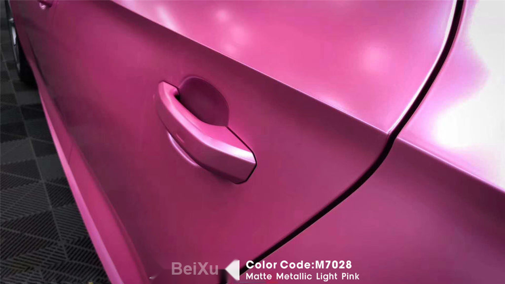 Matte Metallic Light Pink Vinyl image 7