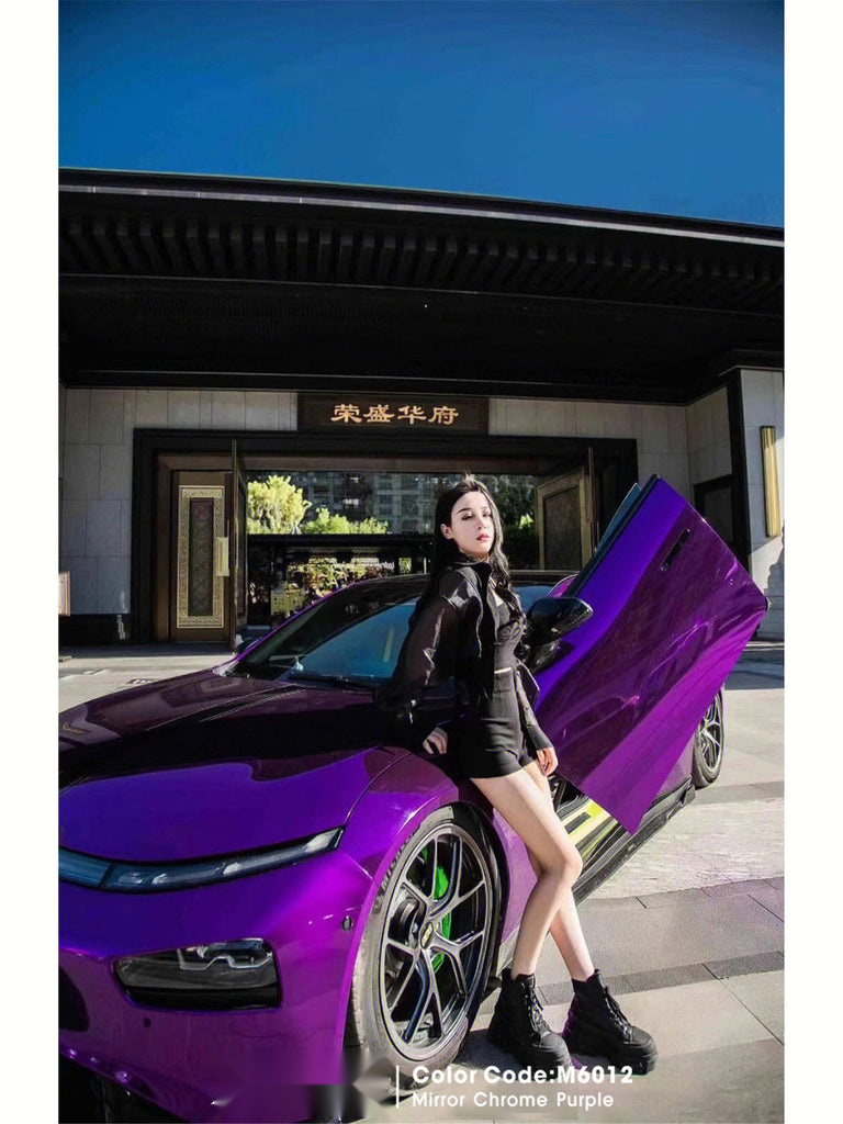 Mirror Chrome Purple Vinyl image 3