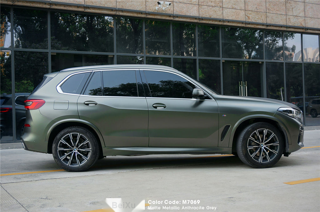 Matte Metallic Anthracite Grey Vinyl alternate view