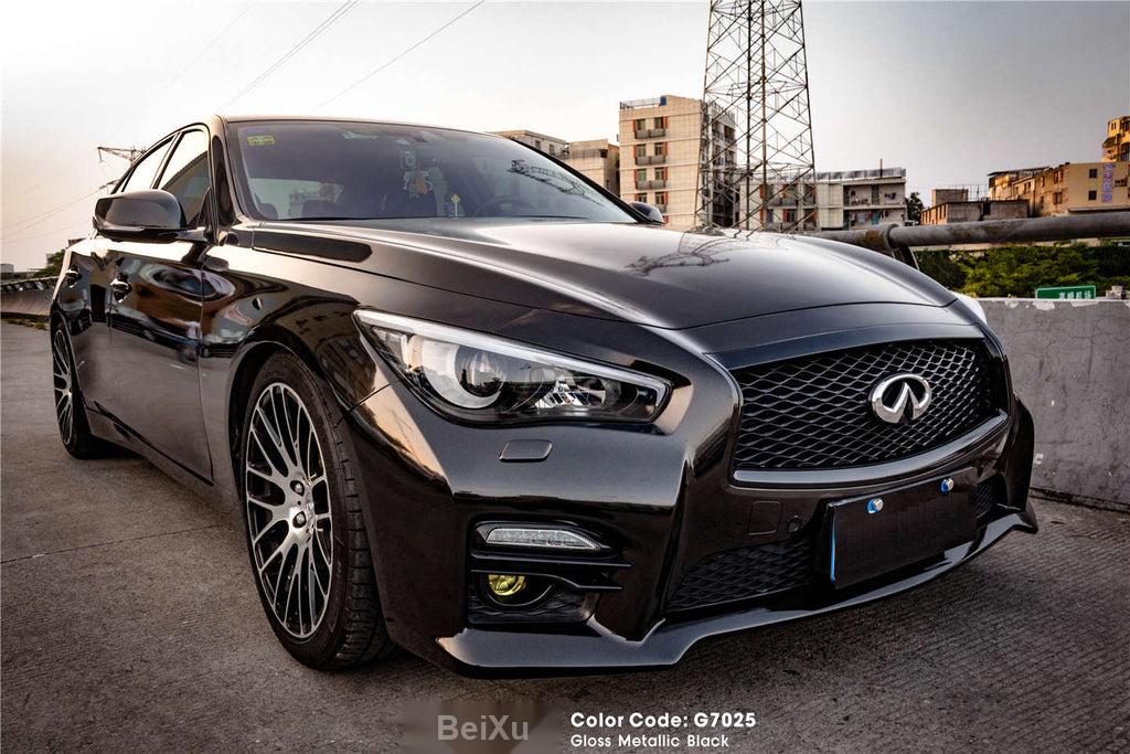 Gloss Metallic Black Vinyl image 3
