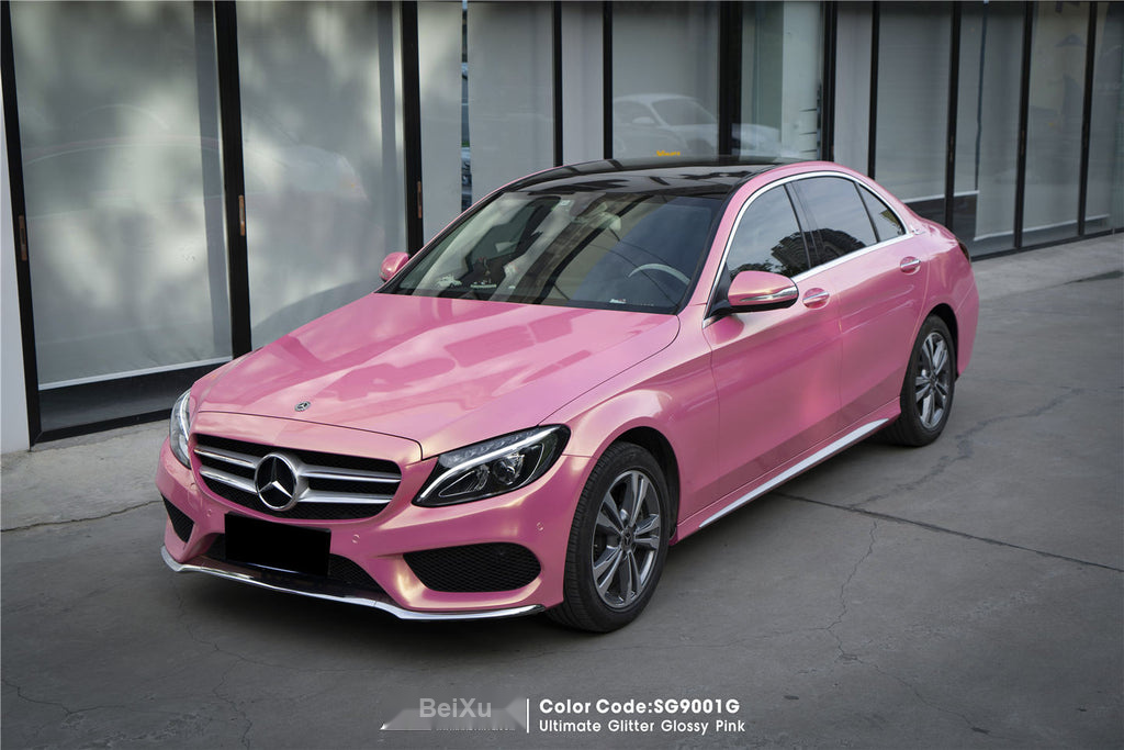Ultimate Glitter Glossy Pink Vinyl image 4