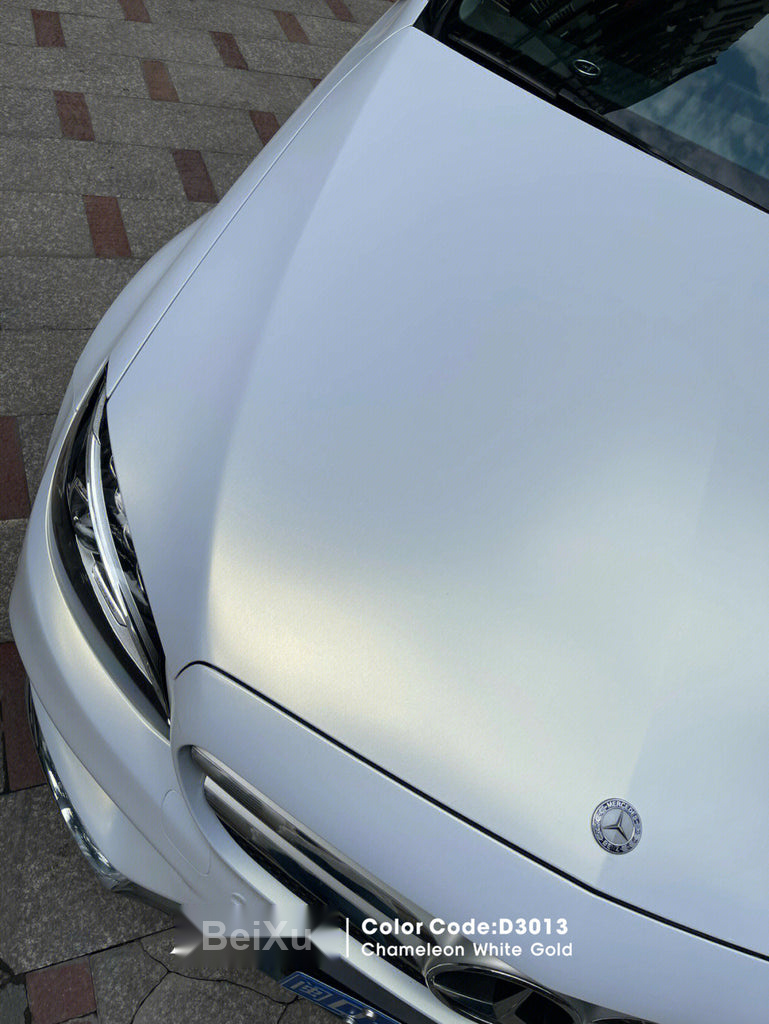 Satin Chameleon White Gold Vinyl image 5
