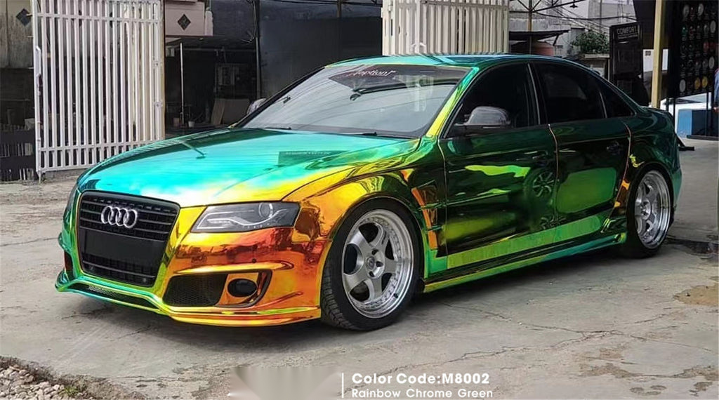 Rainbow Chrome Green Vinyl alternate view