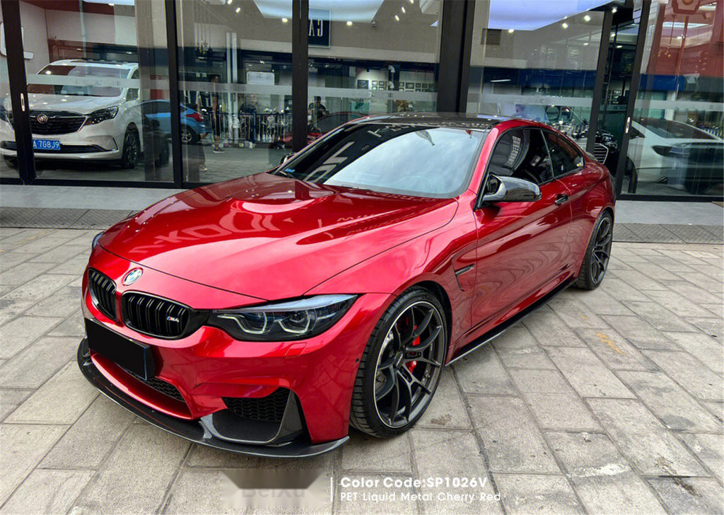 PET Liquid Metal Cherry Red Vinyl image 3
