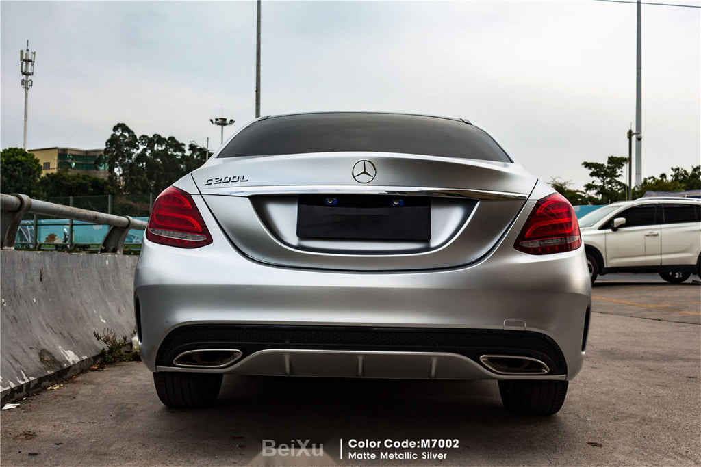 Matte Metallic Silver Vinyl image 3