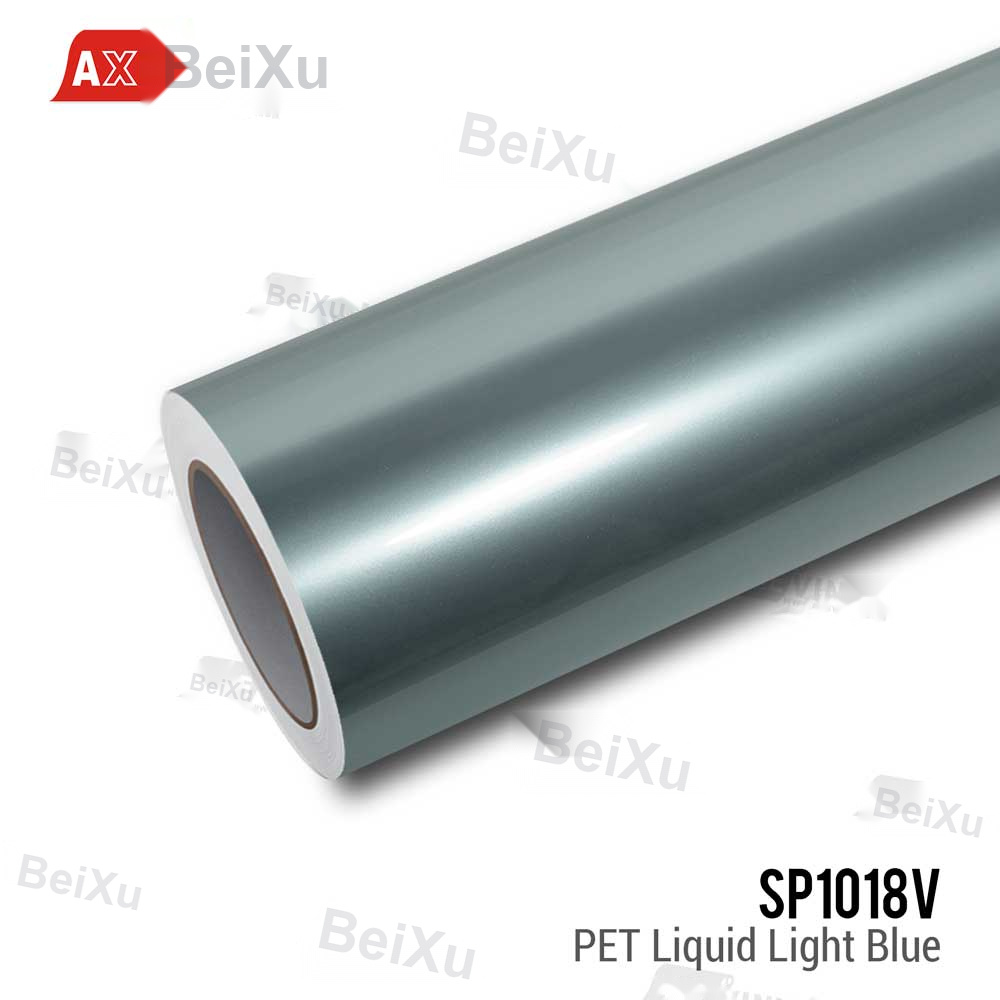 PET Liquid Light Blue Vinyl