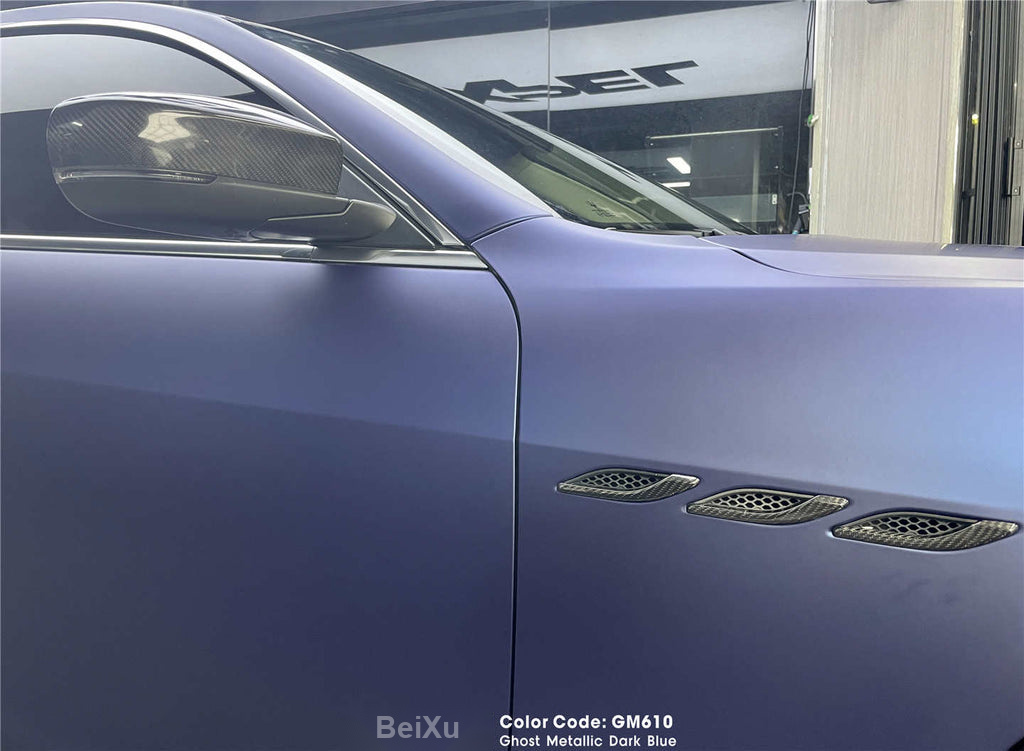 Ghost Metallic Dark Blue Vinyl image 3
