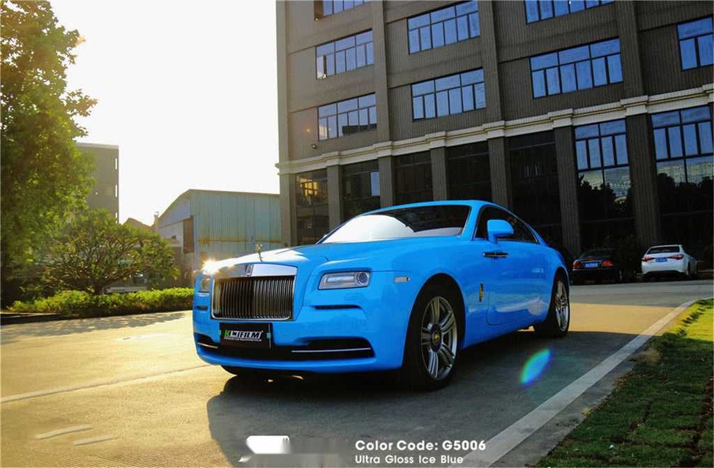 Ultra Gloss Ice Blue Vinyl image 5
