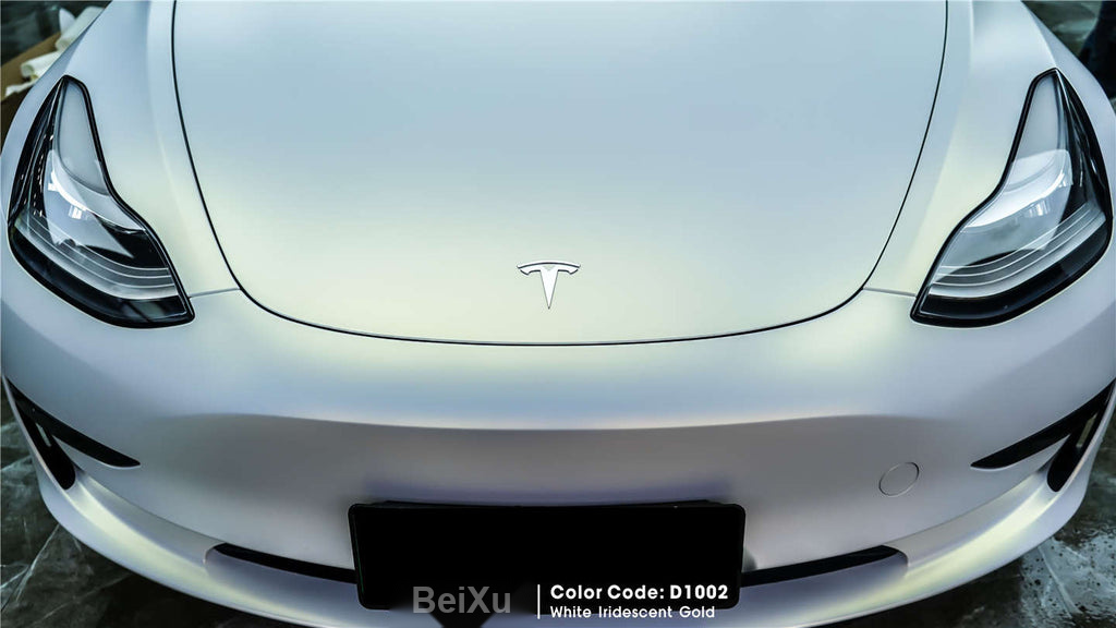 White Iridescent Gold Vinyl image 5