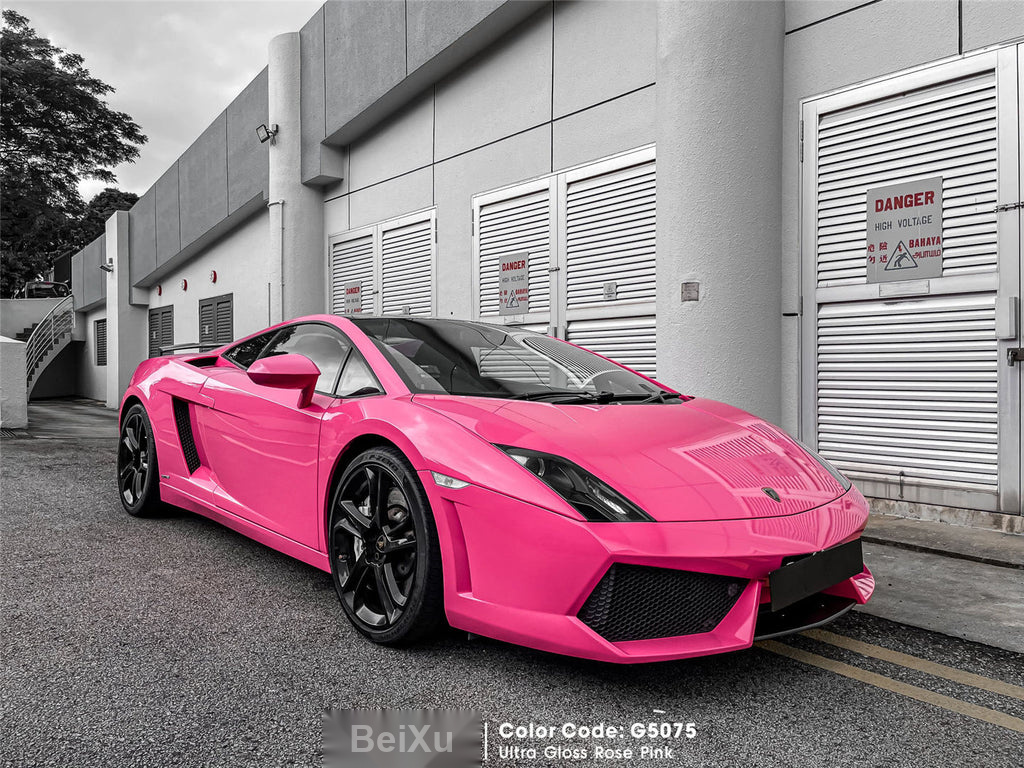 Ultra Gloss Rose Pink Vinyl image 4