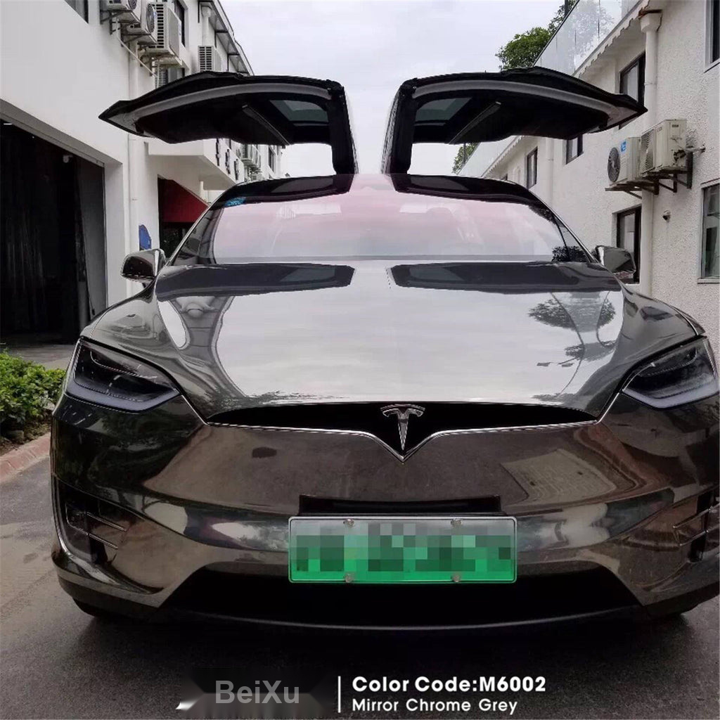 Mirror Chrome Grey Vinyl alternate view
