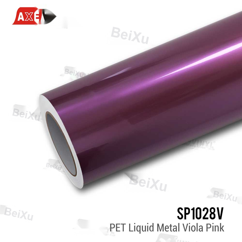 PET Liquid Metal Viola Pink Vinyl