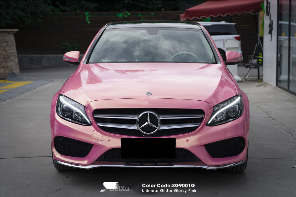 Ultimate Glitter Glossy Pink Vinyl alternate view