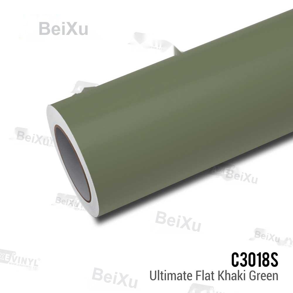 Ultimate Flat Khaki Green Vinyl
