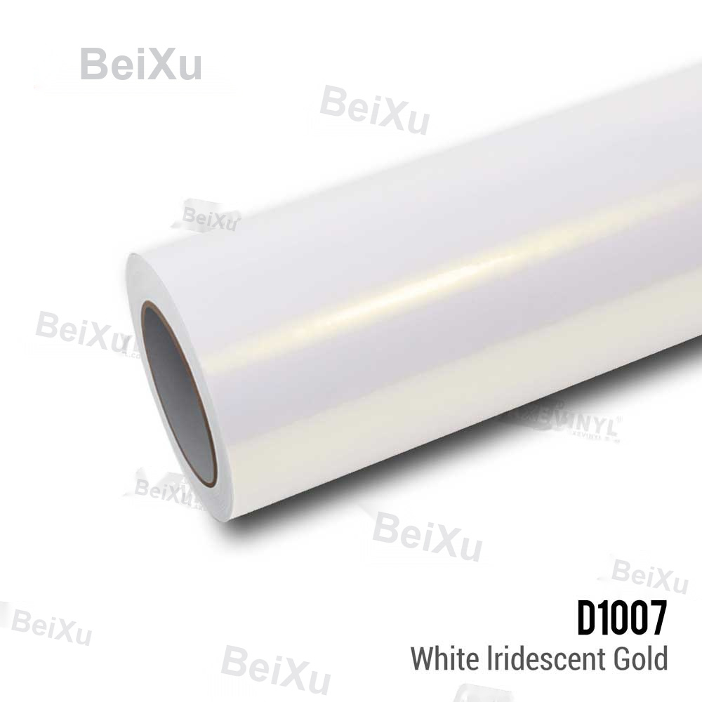 White Iridescent Gold Vinyl