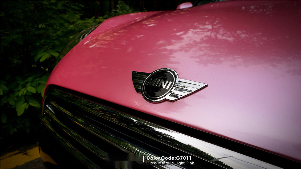 Gloss Metallic Light Pink Vinyl image 7
