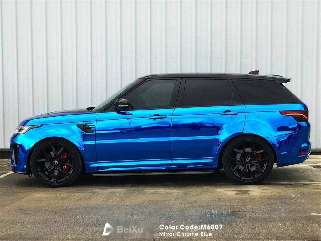 Mirror Chrome Blue Vinyl image 3