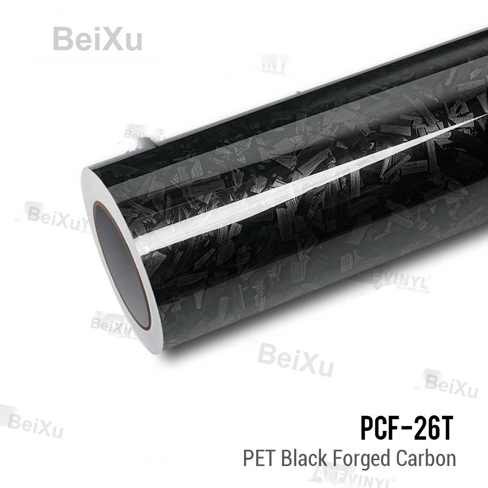 PET Black Forged Carbon Vinyl