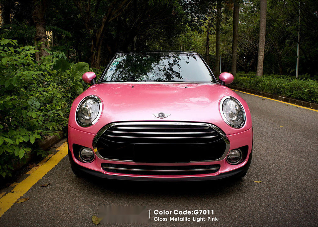 Gloss Metallic Light Pink Vinyl alternate view