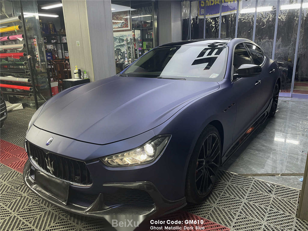 Ghost Metallic Dark Blue Vinyl image 7