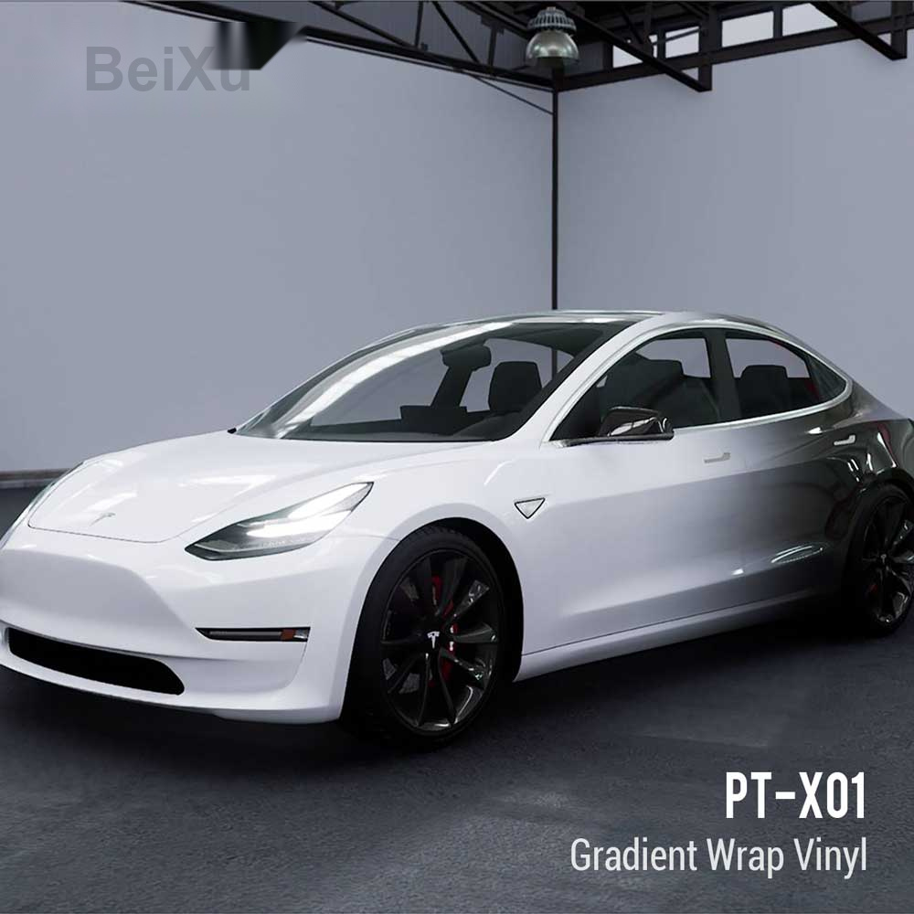 Custom Printing Gradient Vinyl For Model 3/3P